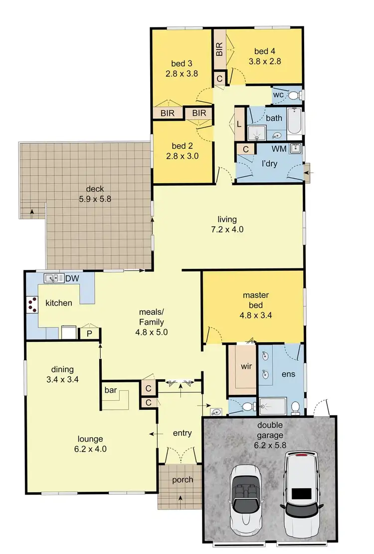Floorplan of Homely house listing, 20 Freeman Street, Wheelers Hill VIC 3150