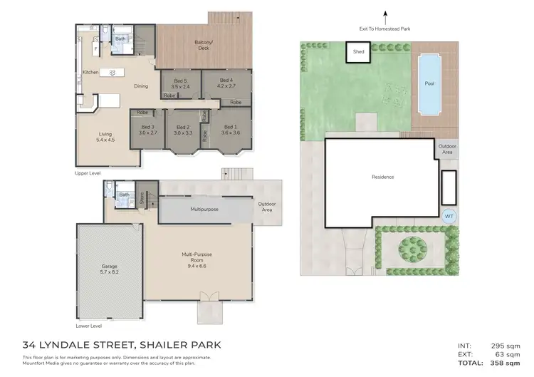 Floorplan of Homely house listing, 34 Lyndale Street, Shailer Park QLD 4128