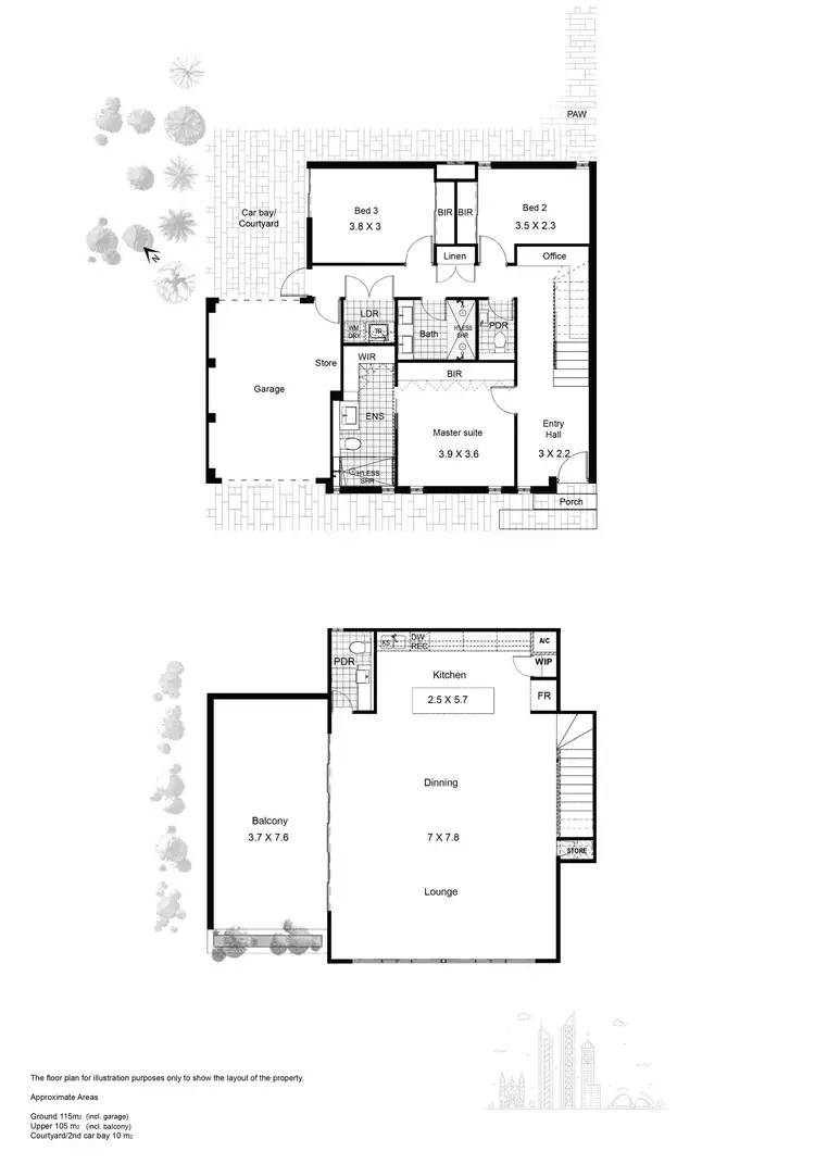 Floorplan of Homely house listing, 76 Whittingham Lane, Coolbinia WA 6050