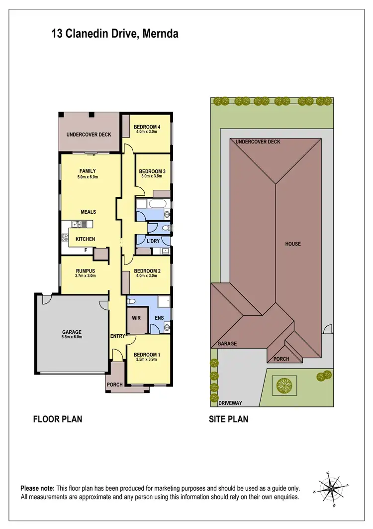 Floorplan of Homely house listing, 13 Clanedin Avenue, Mernda VIC 3754