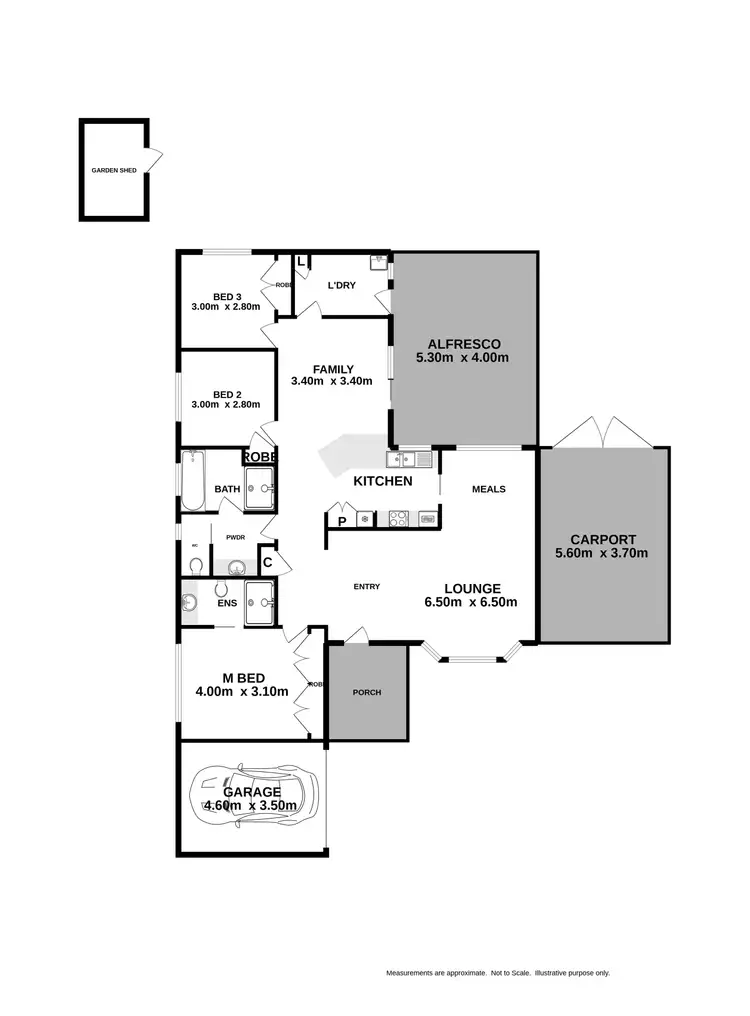 Floorplan of Homely house listing, 7 Fleet Street, West Wodonga VIC 3690