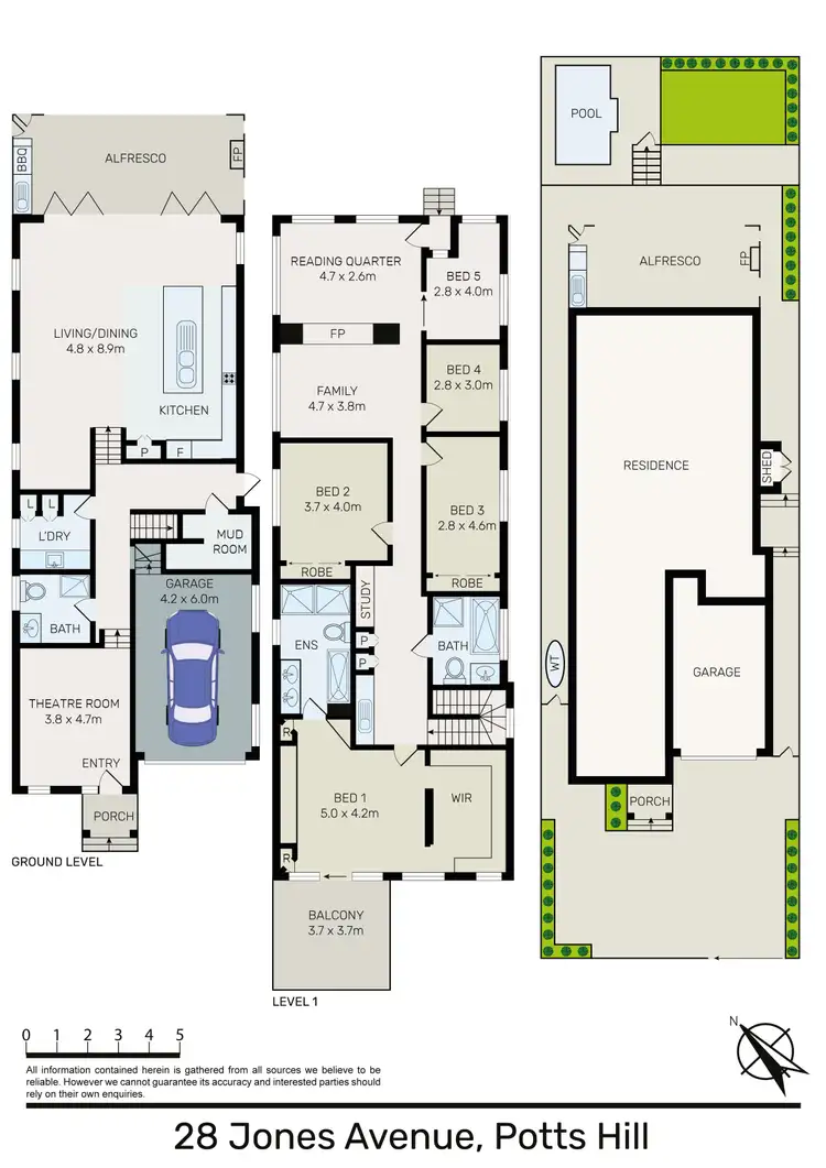 Floorplan of Homely house listing, 28 Jones Avenue, Potts Hill NSW 2143