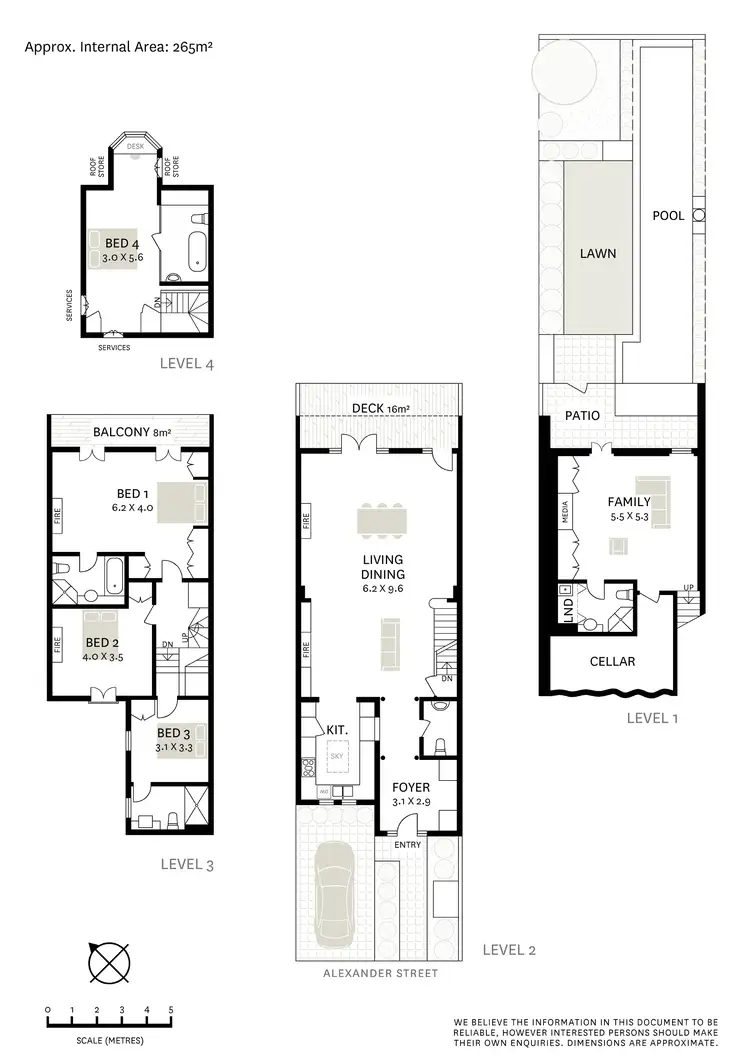 Floorplan of Homely house listing, 5 Alexander Street, Balmain NSW 2041