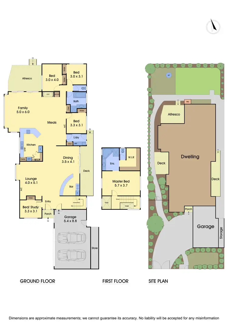 Floorplan of Homely house listing, 39 Simon Avenue, Rowville VIC 3178