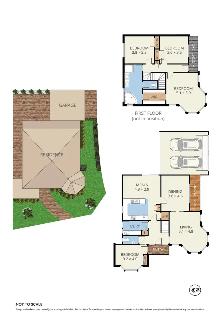 Floorplan of Homely house listing, 15 Savannah Place, Chadstone VIC 3148