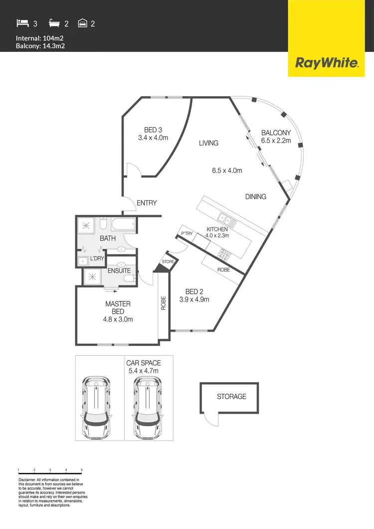 Floorplan of Homely house listing, 2/5 Wise Street, Braddon ACT 2612