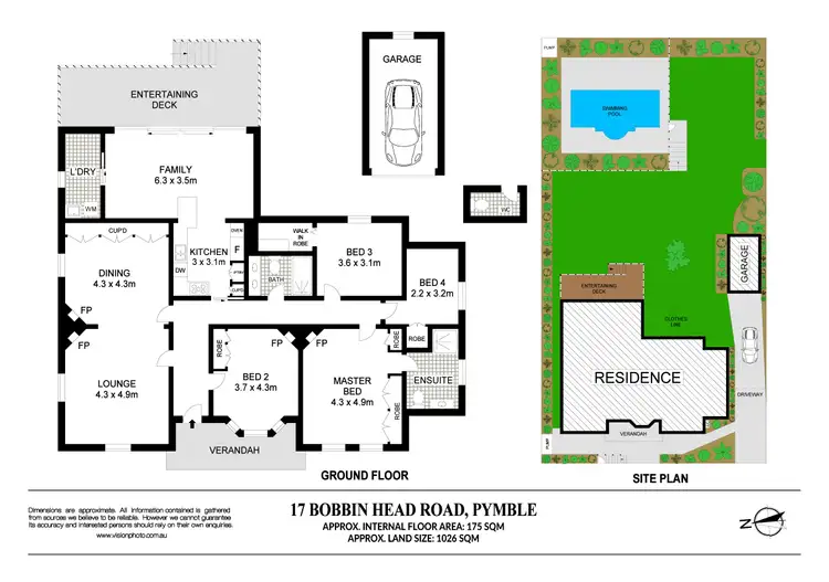 Floorplan of Homely house listing, 17 Bobbin Head Road, Pymble NSW 2073