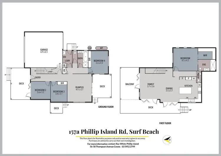 Floorplan of Homely house listing, 157A Phillip Island Road, Surf Beach VIC 3922