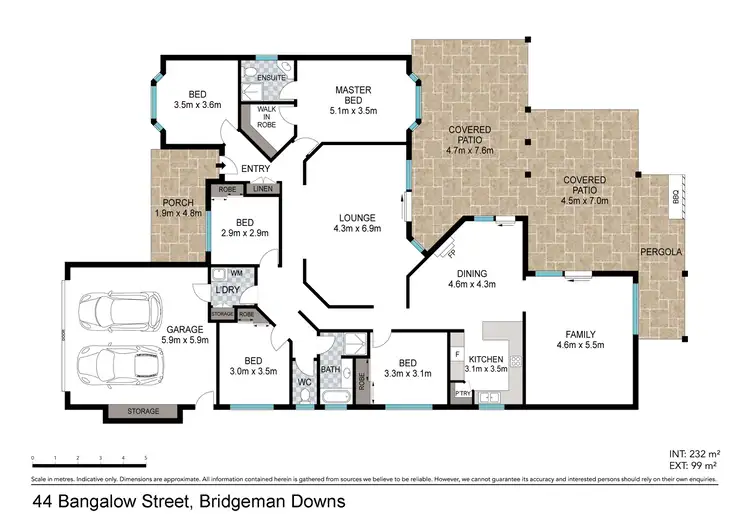 Floorplan of Homely house listing, 44 Bangalow Street, Bridgeman Downs QLD 4035