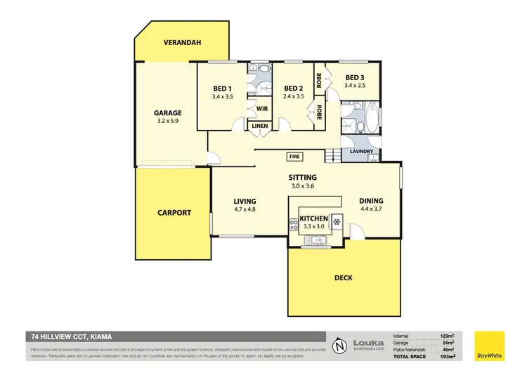 Floorplan of Homely house listing, 74 Hillview Circuit, Kiama NSW 2533