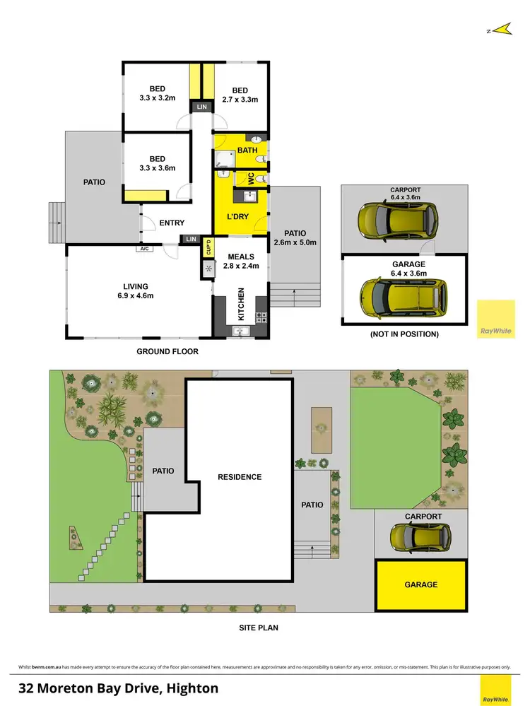 Floorplan of Homely house listing, 32 Moreton Bay Drive, Highton VIC 3216