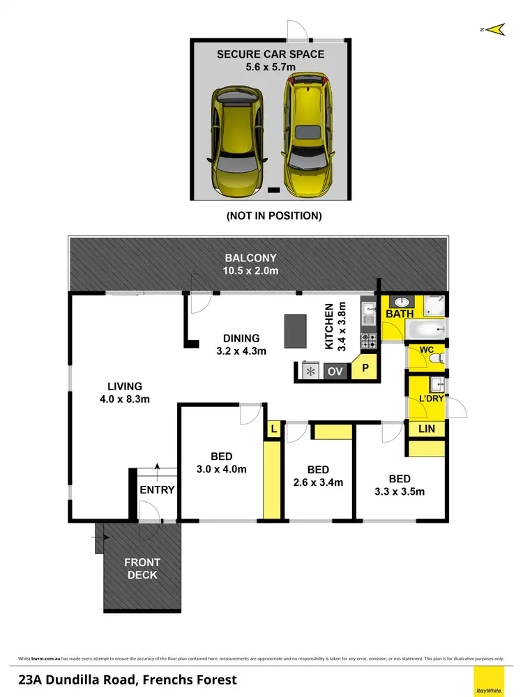 Floorplan of Homely house listing, 23a Dundilla Road, Frenchs Forest NSW 2086