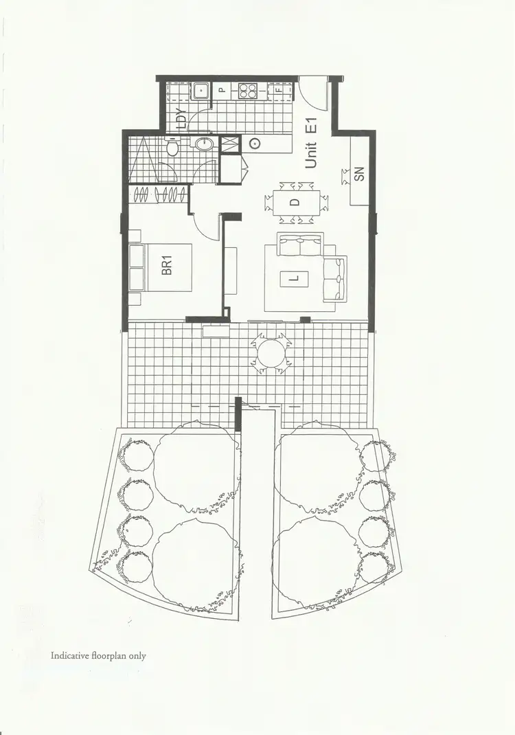 Floorplan of Homely apartment listing, 38/454 Upper Edward Street, Spring Hill QLD 4000