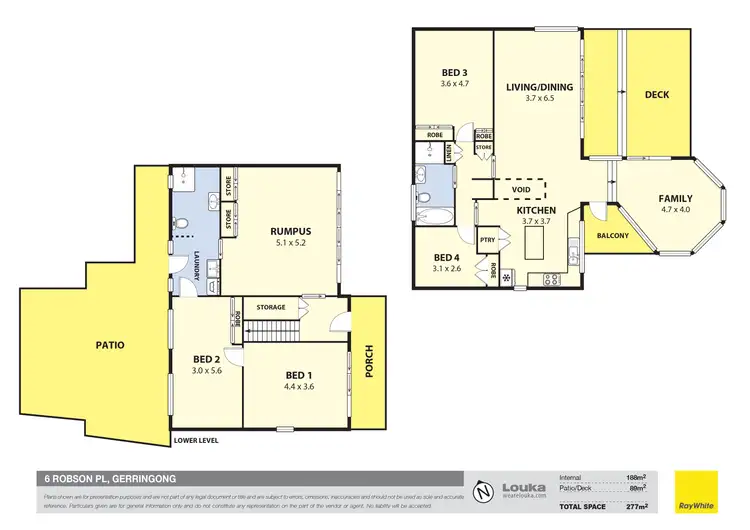 Floorplan of Homely house listing, 6 Robson Place, Gerringong NSW 2534