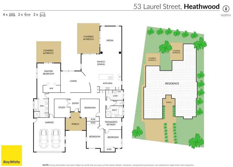 Floorplan of Homely house listing, 53 Laurel Street, Heathwood QLD 4110