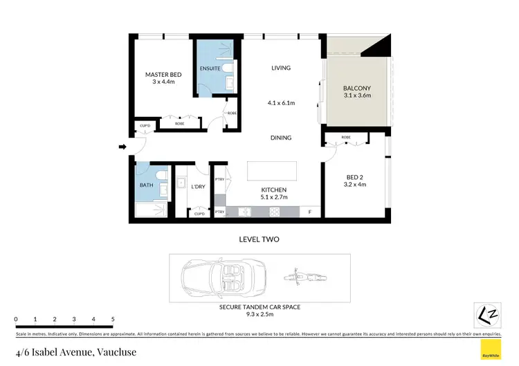 Floorplan of Homely apartment listing, 4/6 Isabel Avenue, Vaucluse NSW 2030