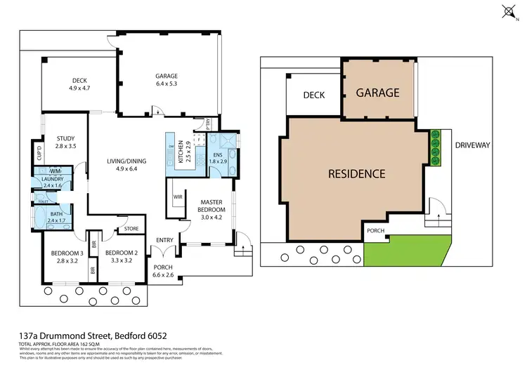 Floorplan of Homely house listing, 137A Drummond Street, Bedford WA 6052