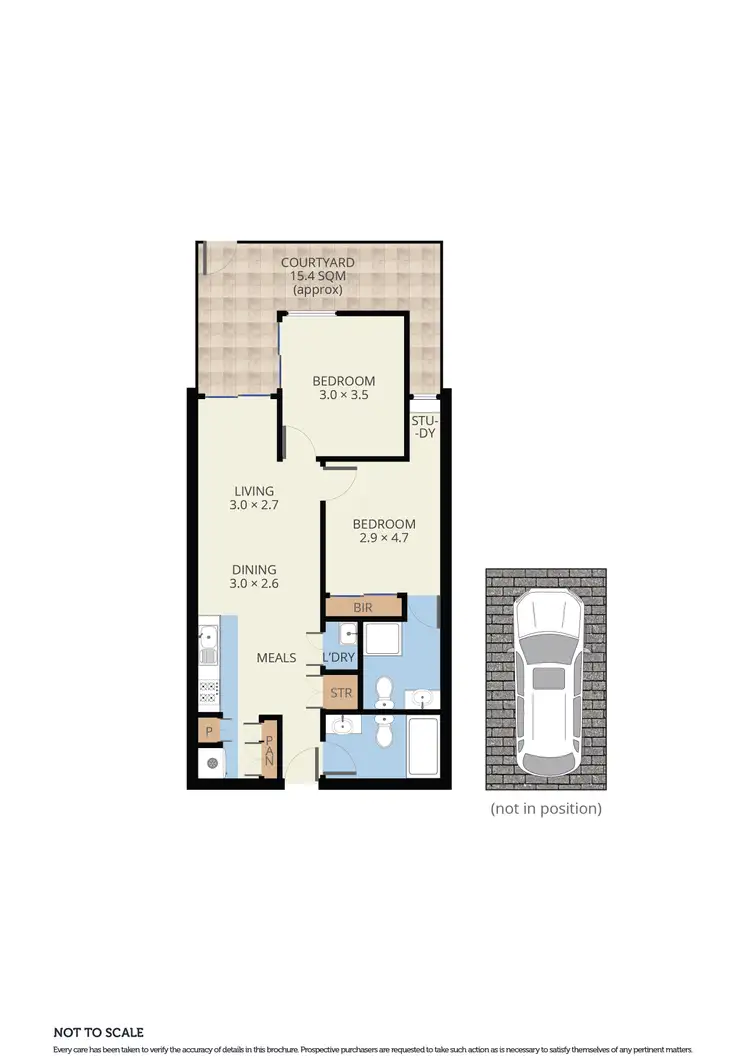 Floorplan of Homely apartment listing, G03/658-660 Blackburn Road, Notting Hill VIC 3168