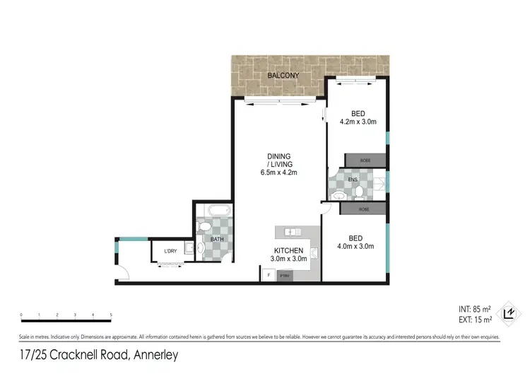 Floorplan of Homely unit listing, 17/25 Cracknell Road, Annerley QLD 4103