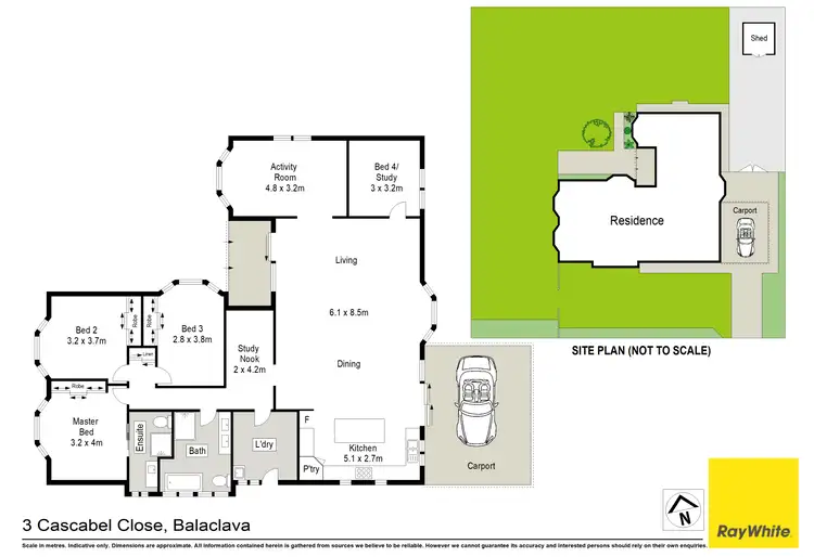 Floorplan of Homely house listing, 3 Cascabel Close, Balaclava NSW 2575