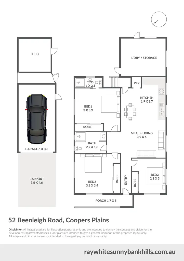 Floorplan of Homely house listing, 52 Beenleigh Road, Coopers Plains QLD 4108