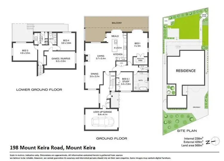 Floorplan of Homely house listing, 198 Mount Keira Road, Mount Keira NSW 2500