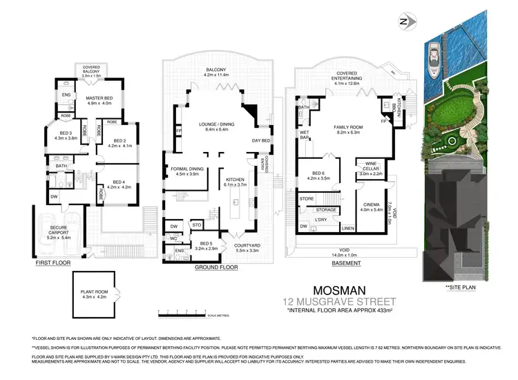 Floorplan of Homely house listing, 12 Musgrave Street, Mosman NSW 2088