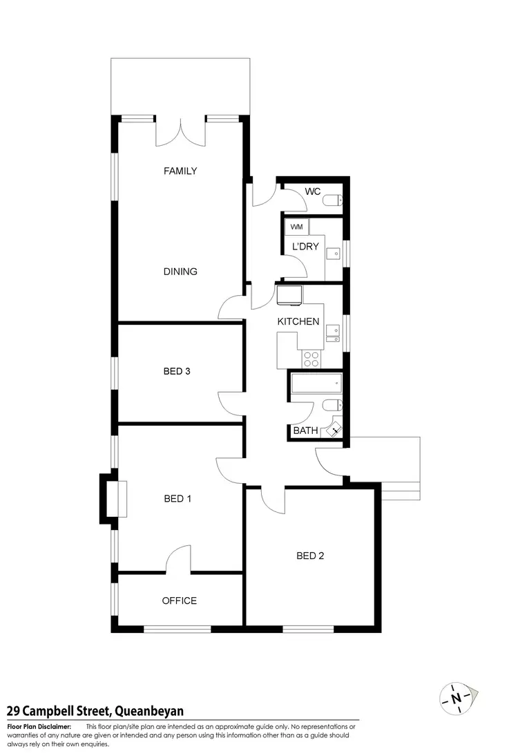 Floorplan of Homely house listing, 29 Campbell Street, Queanbeyan NSW 2620