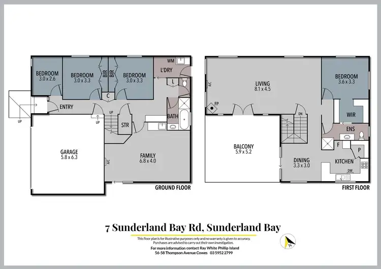 Floorplan of Homely house listing, 7 Sunderland Bay Road, Surf Beach VIC 3922