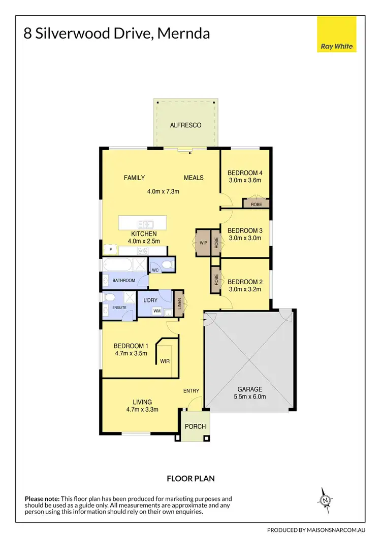 Floorplan of Homely house listing, 8 Silverwood Drive, Mernda VIC 3754