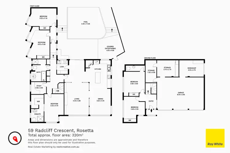 Floorplan of Homely house listing, 59 Radcliff Crescent, Rosetta TAS 7010