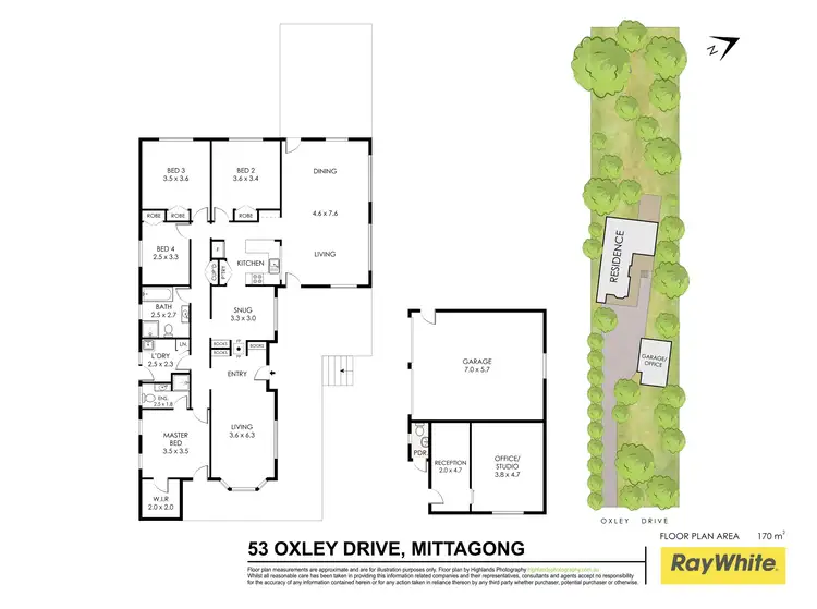 Floorplan of Homely house listing, 53 Oxley Drive, Mittagong NSW 2575