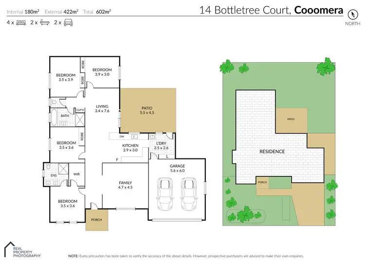 Floorplan of Homely house listing, 14 Bottletree Court, Coomera QLD 4209