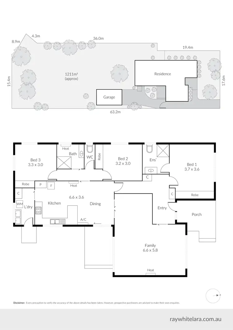 Floorplan of Homely house listing, 2 Darcy Street, Lara VIC 3212