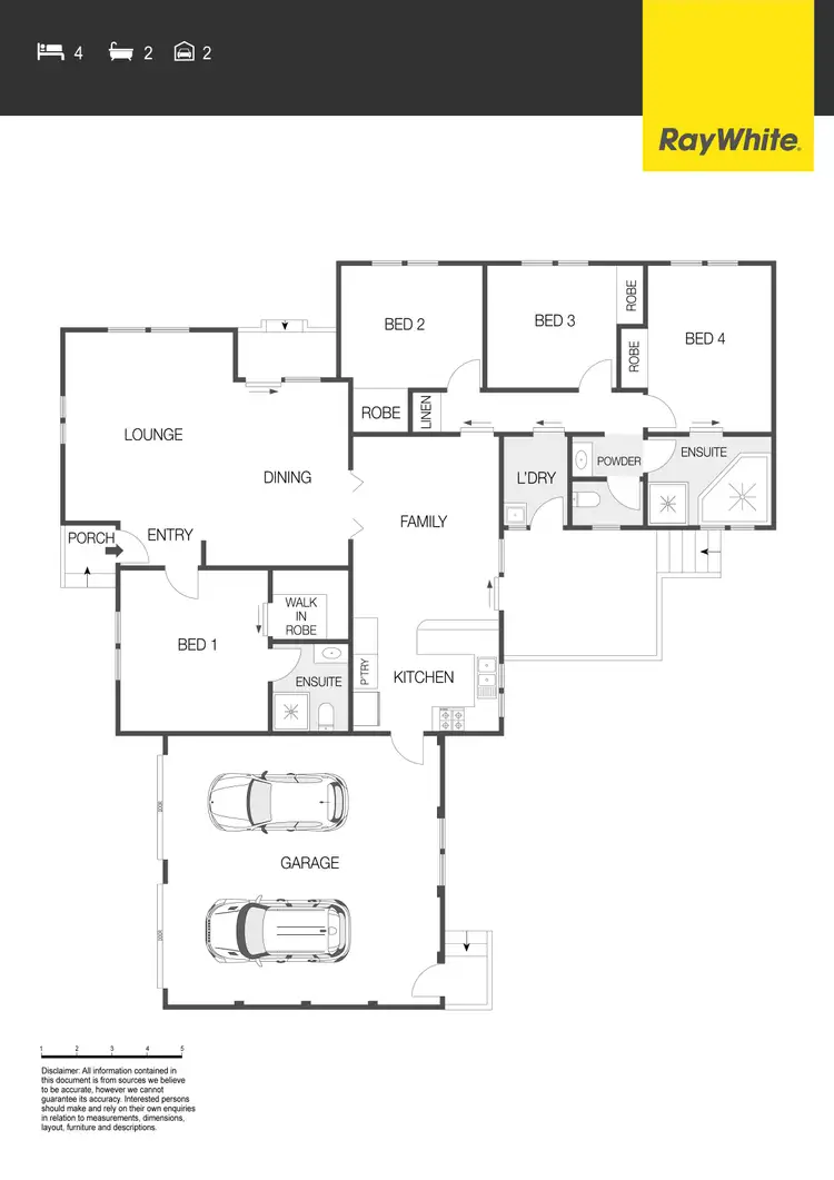 Floorplan of Homely house listing, 6 Annan Close, Amaroo ACT 2914