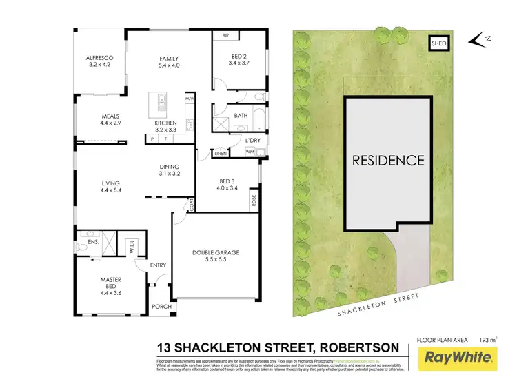 Floorplan of Homely house listing, 13 Shackleton Street, Robertson NSW 2577