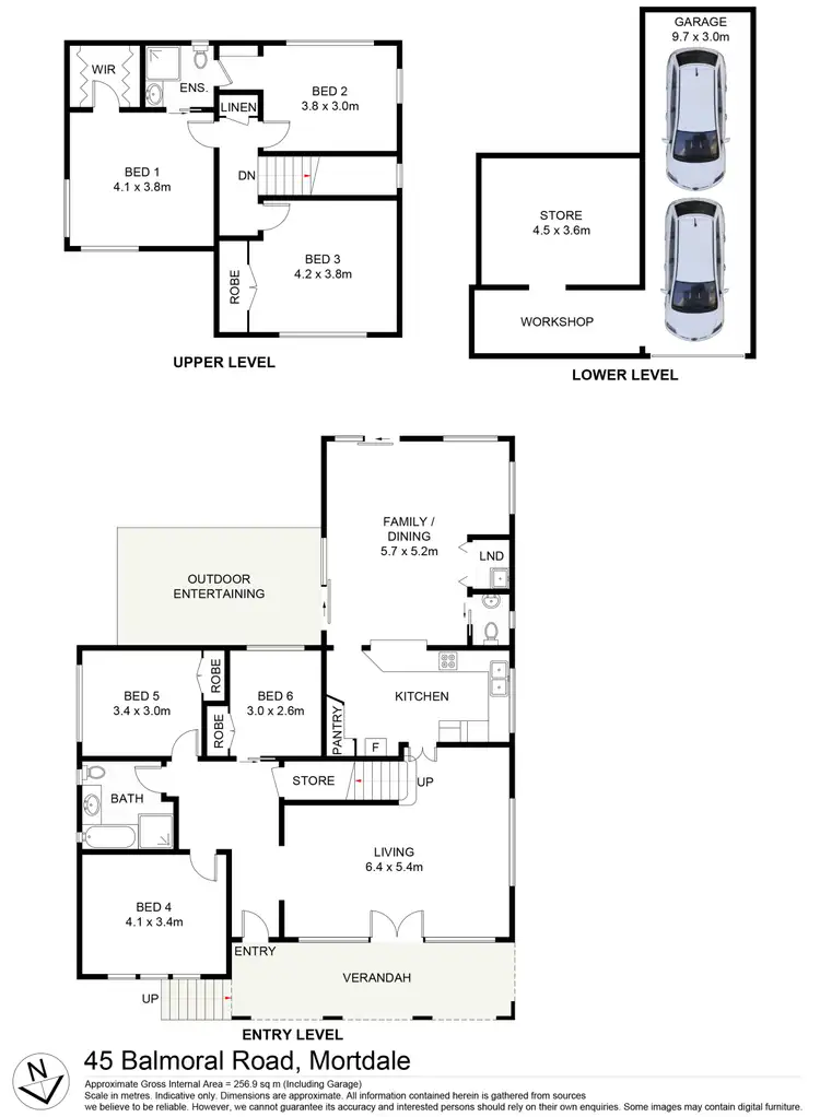 Floorplan of Homely house listing, 45 Balmoral Road, Mortdale NSW 2223