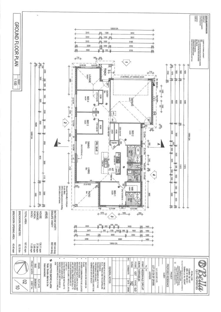 Floorplan of Homely house listing, 10 Hiddenvale Circuit, Yarrabilba QLD 4207