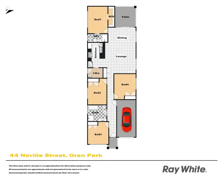 Floorplan of Homely house listing, 44 Neville Street, Oran Park NSW 2570
