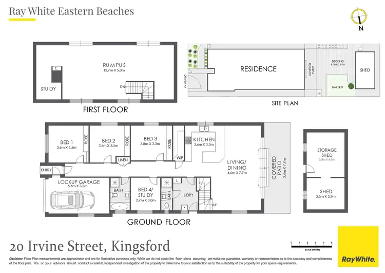 Floorplan of Homely house listing, 20 Irvine Street, Kingsford NSW 2032