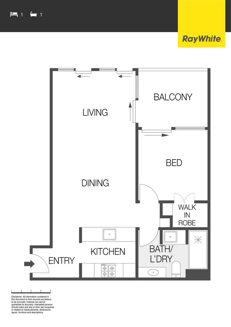 Floorplan of Homely apartment listing, 6/6 Trevillian Quay, Kingston ACT 2604