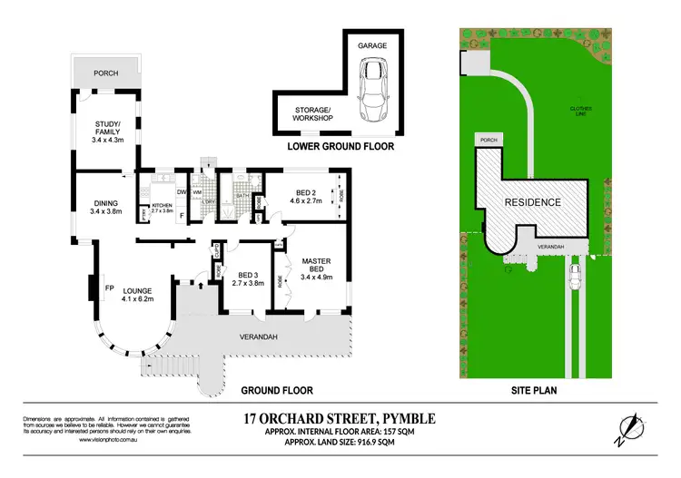 Floorplan of Homely house listing, 17 Orchard Street, Pymble NSW 2073