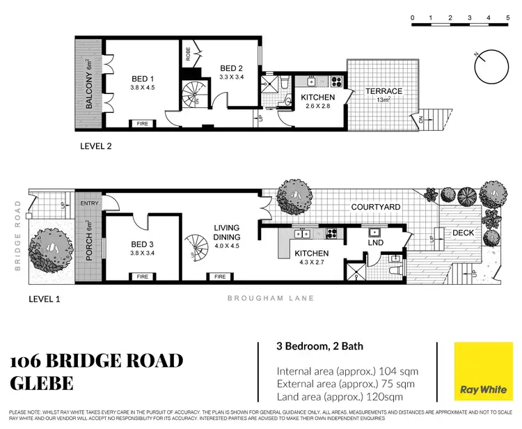 Floorplan of Homely house listing, 106 Bridge Road, Glebe NSW 2037
