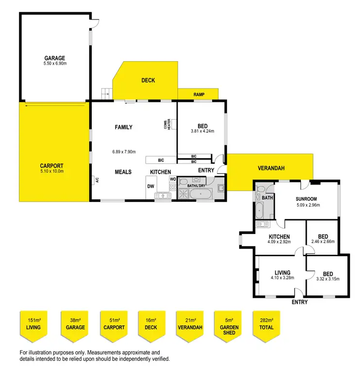 Floorplan of Homely house listing, 18 Washington Street, Goolwa North SA 5214