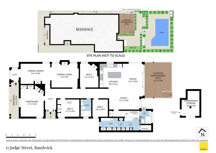 Floorplan of Homely house listing, 17 Judge Street, Randwick NSW 2031