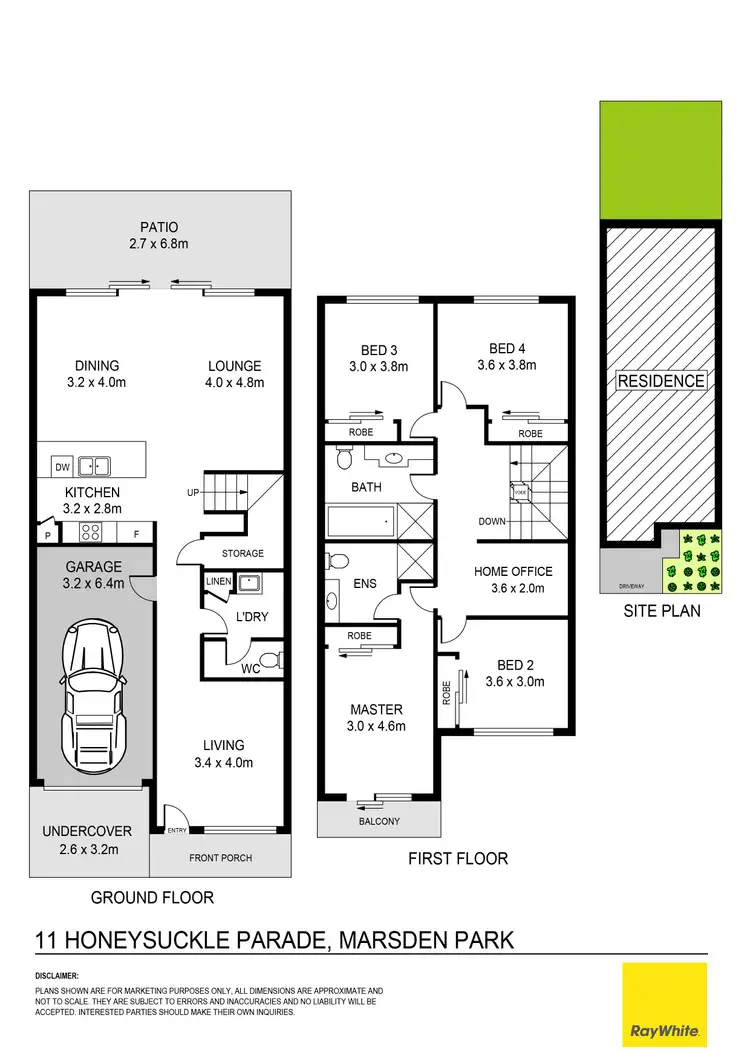 Floorplan of Homely house listing, 11 Honeysuckle Parade, Marsden Park NSW 2765