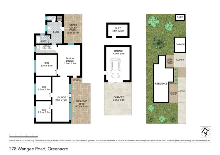 Floorplan of Homely house listing, 278 Wangee Road, Greenacre NSW 2190