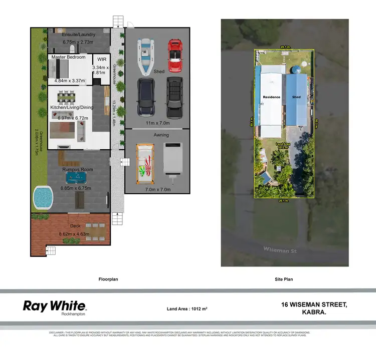 Floorplan of Homely house listing, 16 Wiseman Street, Kabra QLD 4702