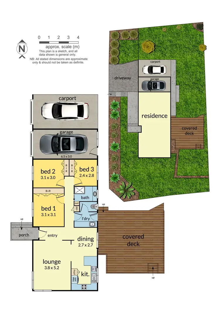 Floorplan of Homely house listing, 14 Peebles Street, Endeavour Hills VIC 3802