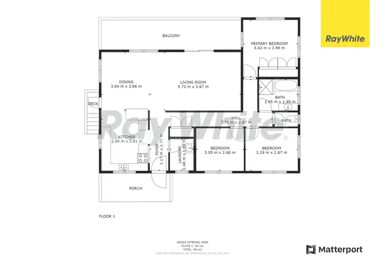 Floorplan of Homely house listing, 6 Atkinson Road West, Bli Bli QLD 4560